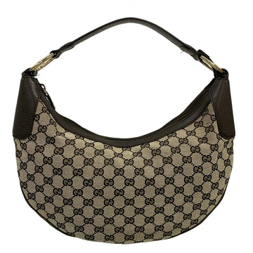 Gucci Gg Dark Brown Beige Jacquard