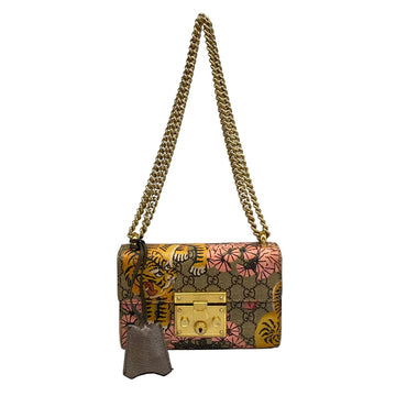 Gucci Padlock Small/Gg Supreme Dark