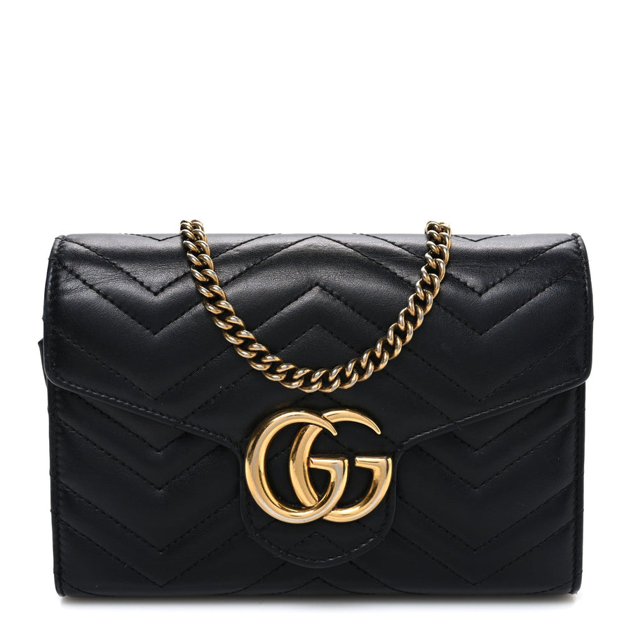 Gucci Calfskin Matelasse Gg Marmont