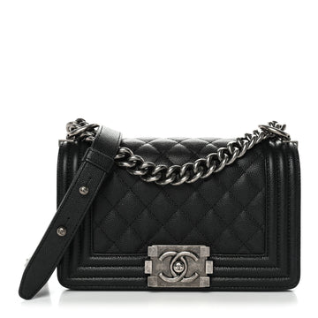 Chanel Caviar Quilted Small Boy Flap