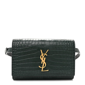 Saint Laurent Calfskin Crocodile