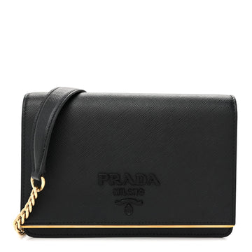 Prada Saffiano Lux Monochrome Chain