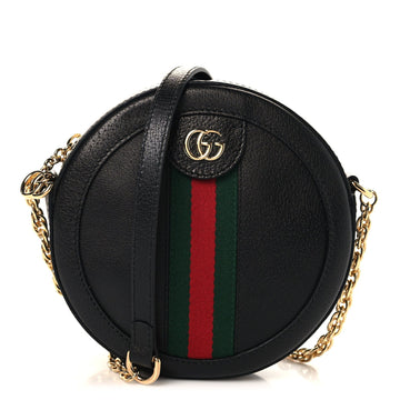 Gucci Grained Calfskin Web Mini Ophidia