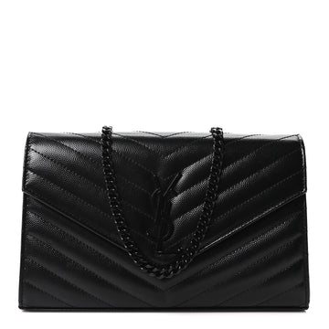 Saint Laurent Grain De Poudre Matelasse