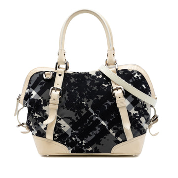 Burberry Floral Beat Check Nylon And