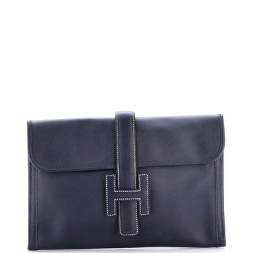 Hermes Jige Clutch Epsom Pm