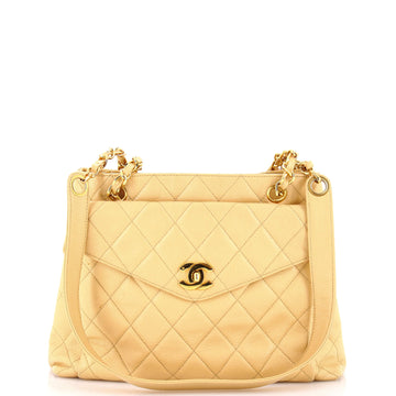 Chanel Vintage Front Pocket Shoulder Bag