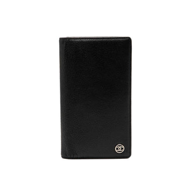 Chanel Cc Goatskin L Yen Wallet Pre-