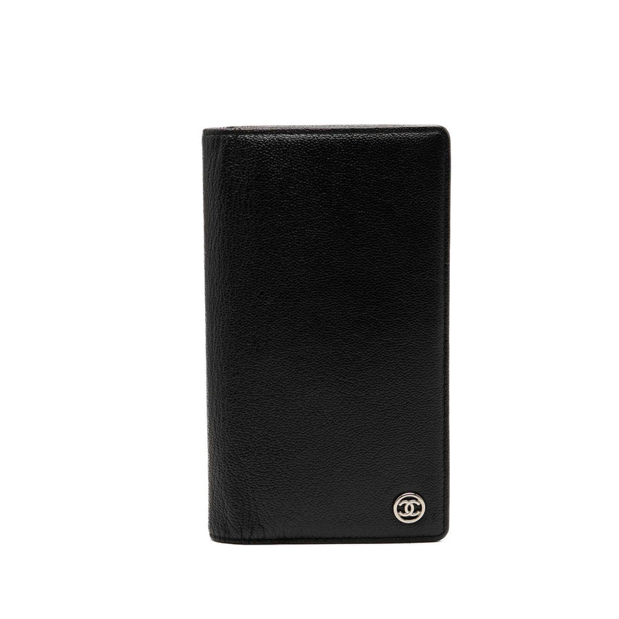 Chanel Cc Goatskin L Yen Wallet Pre-
