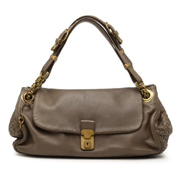 Bottega Veneta Intrecciato Trimmed Nappa