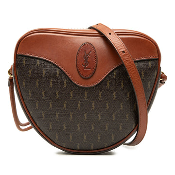 Saint Laurent Le Me Coated Canvas And
