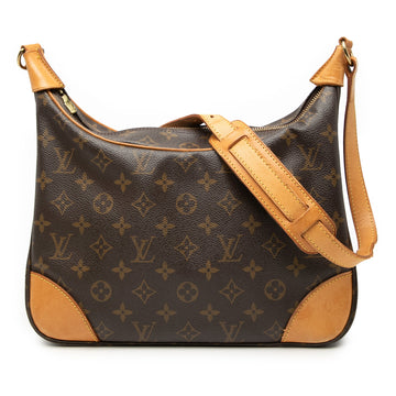 Louis Vuitton Boulogne Handbag Canvas 30