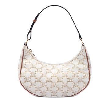 Celine Triomphe Coated Canvas Ava