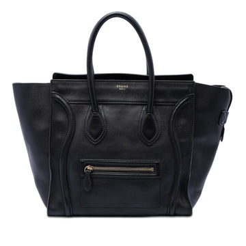 Celine Mini Leather Luggage Tote Pre-