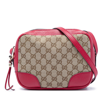 Gucci Gg Canvas Bree Crossbody Pre-Loved