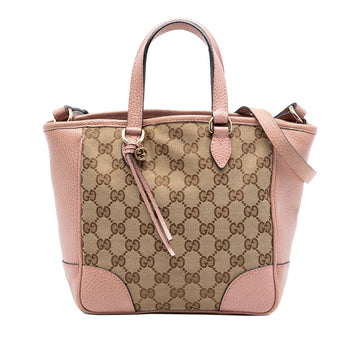 Gucci Bree Convertible Tote Gg Canvas