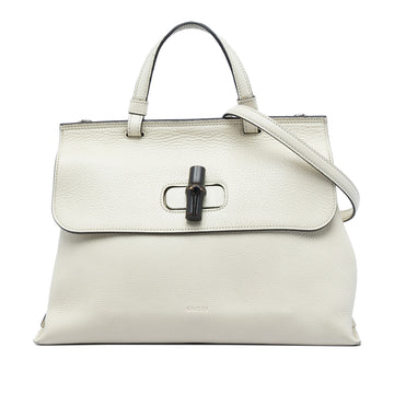 Gucci Medium Calfskin Bamboo Daily