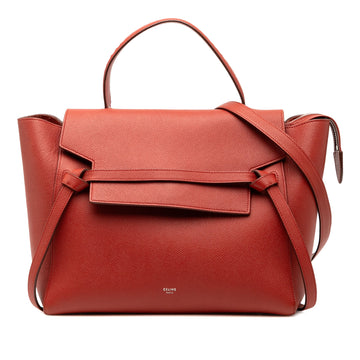 Celine Belt Bag Textured Leather Mini