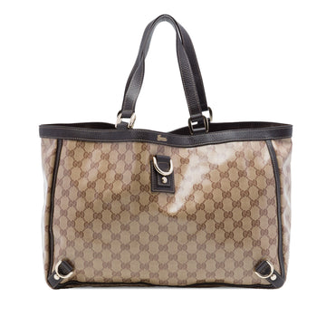 Gucci Gg Crystal Abbey D Ring Tote Pre-