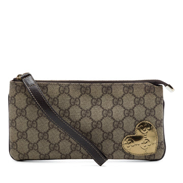 Gucci Phone Flap Crossbody Bag Gg Coated
