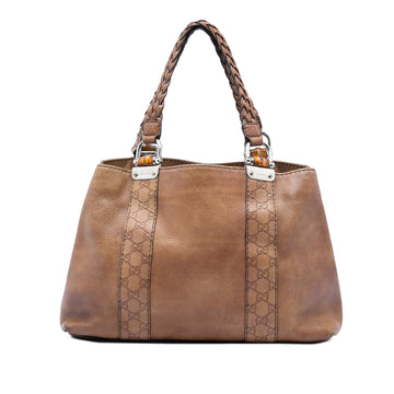 Gucci Medium Ssima Trimmed Calfskin