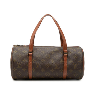 Louis Vuitton Papillon Handbag Canvas 30
