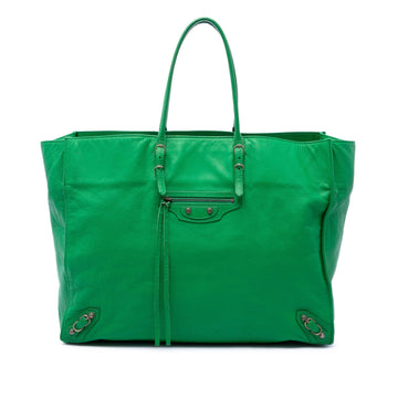 Balenciaga Leather Papier A4 Tote Pre-