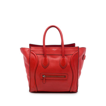 Celine Mini Grained Calfskin Luggage