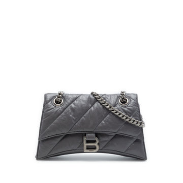Balenciaga Small Metallic Calfskin Crush
