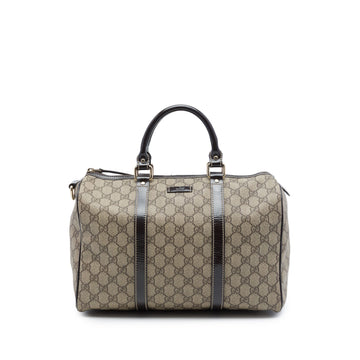 Gucci Medium Gg Supreme Joy Boston Bag