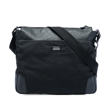 Zip Messenger Bag Guccissima Leather