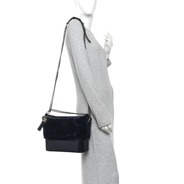 Chanel Shearling Medium Gabrielle Hobo