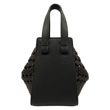 Loewe Hammock Bag Compact Black Brown