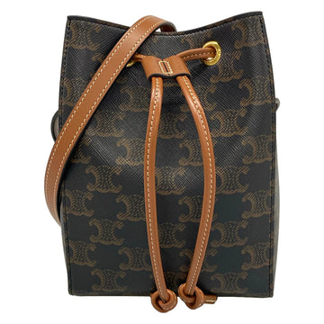 Celine Micro Sailor Tan Triomphe Canvas