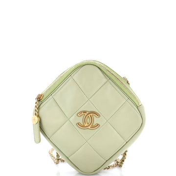 Chanel Diamond Chain Crossbody Bag