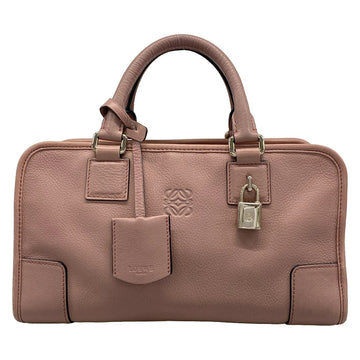Loewe Amazona 28 Pink Beige Leather