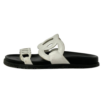 Hermes Extra White Leather Women's