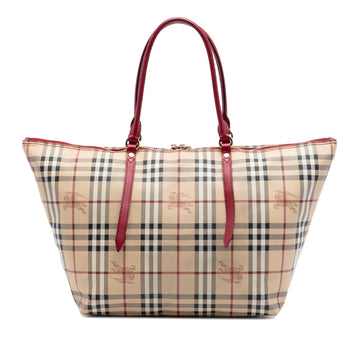 Burberry Salisbury Tote Haymarket Coated