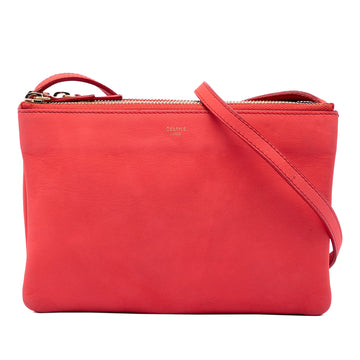 Celine Trio Crossbody Bag Leather Large
