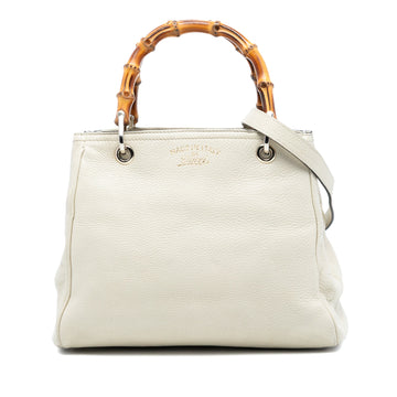 Gucci Bamboo Shopper Tote Leather Small