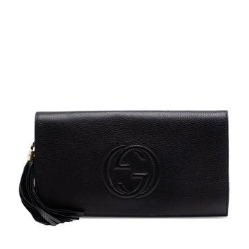 Gucci Soho Clutch Leather
