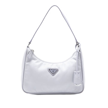 Prada Re-Edition Hobo Tessuto With