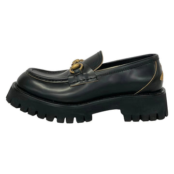 Gucci Black Leather Women's Shoes