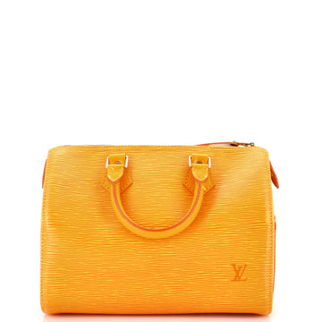 Louis Vuitton Speedy Handbag Epi Leather