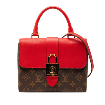 Louis Vuitton Locky Handbag Canvas With