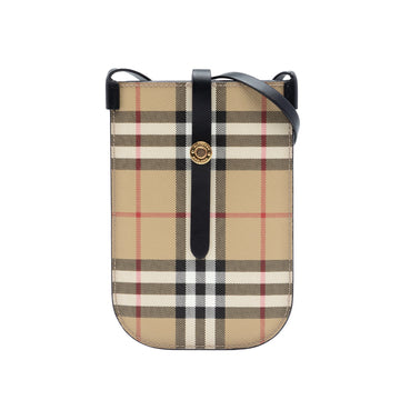 Burberry Camera Bag Vintage Check Canvas