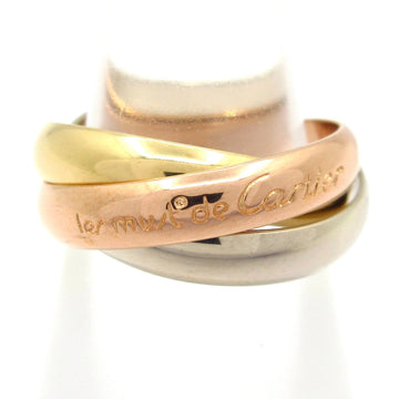 Cartier Trinity 18K Tri-Color Ring