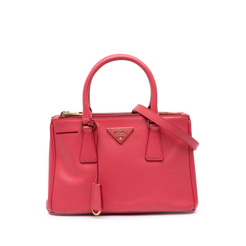 Prada Double Zip Lux Tote Saffiano