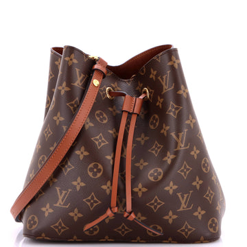 Louis Vuitton Neonoe Handbag Canvas With
