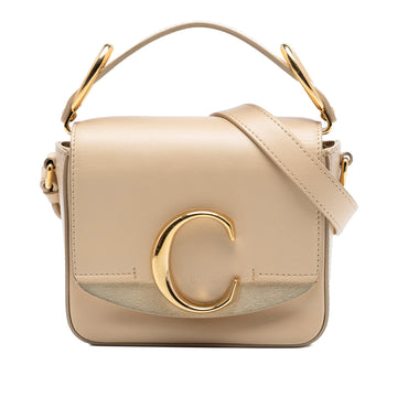 Chloe C Flap Bag Leather Mini